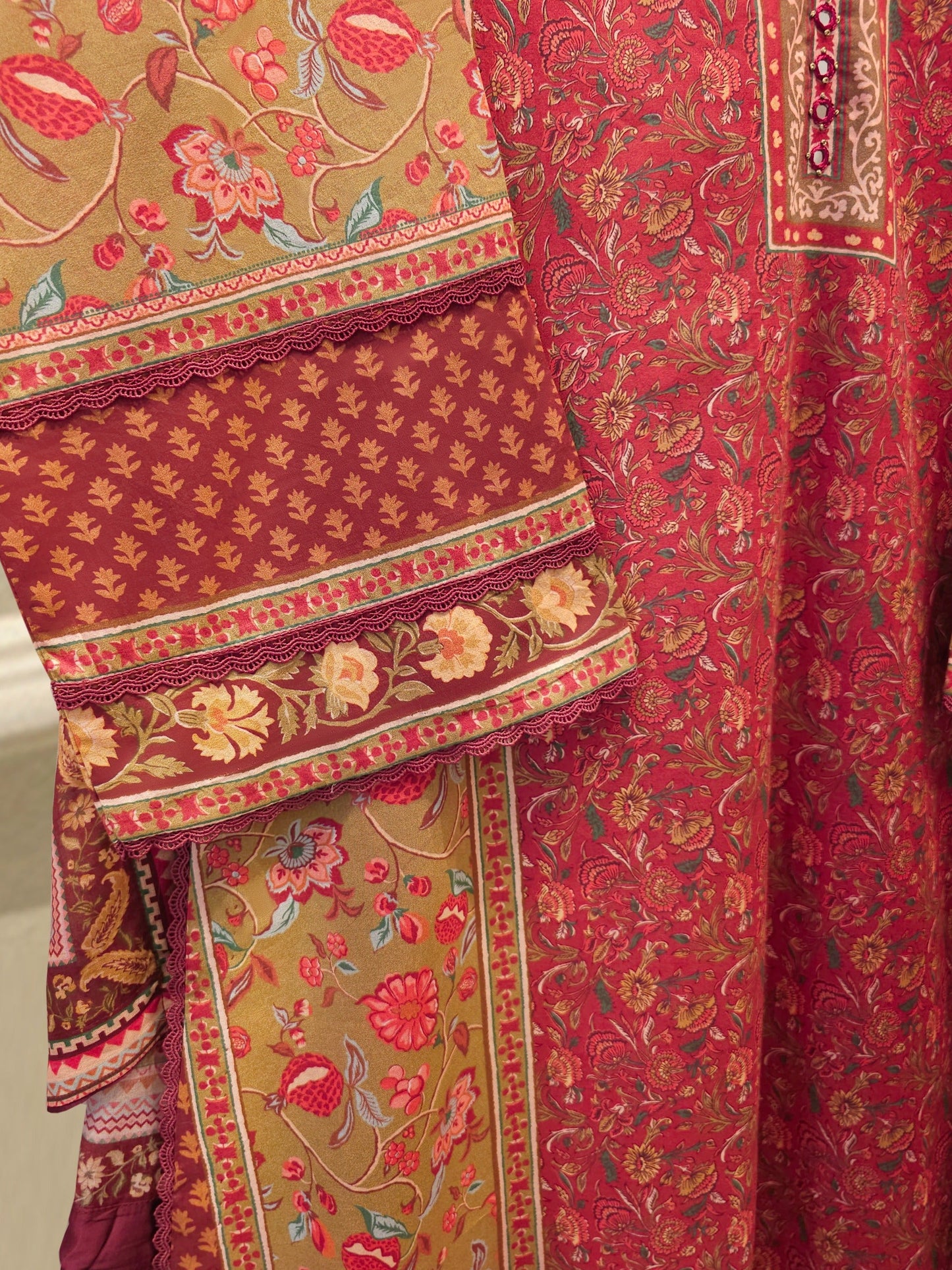 Agha Noor 3 Piece -Digital Printed Lawn Suit S112092