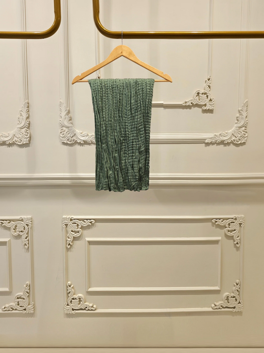 Agha Noor 3 Piece-Velvet Embroidered Suit WS00220