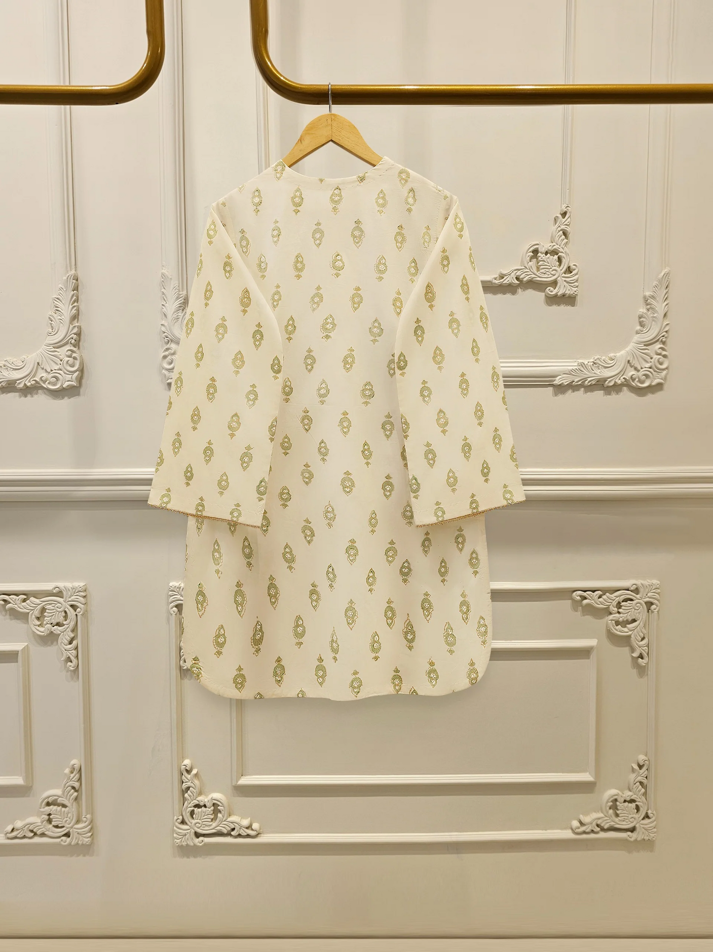 Agha Noor 3 Piece - Pure Cotton Hand Block Printed