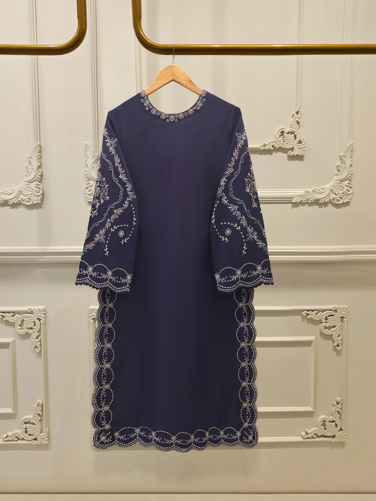 Agha Noor 2 Piece - Embroidered Lawn Suit S111929
