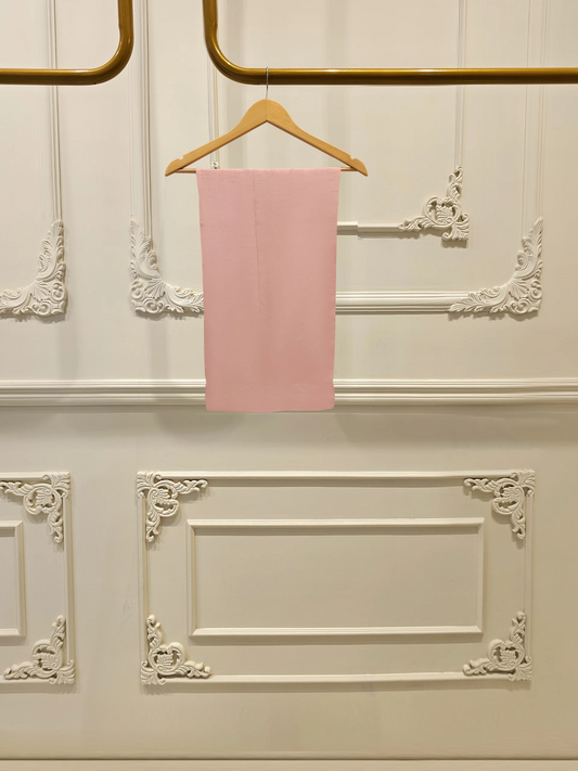 Agha Noor 3 Piece - Pure Chiffon Embroidered Dress S112509