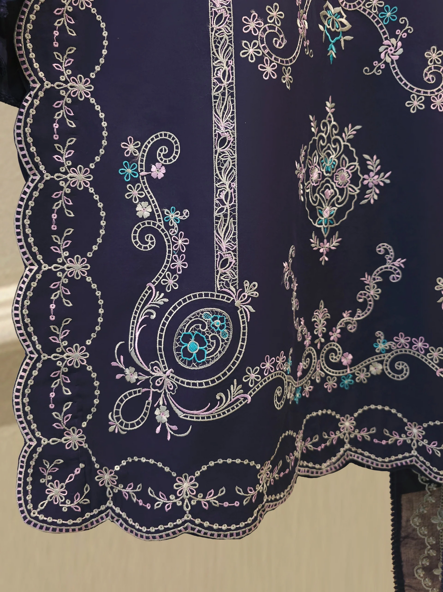 Agha Noor 2 Piece - Embroidered Lawn Suit S111929
