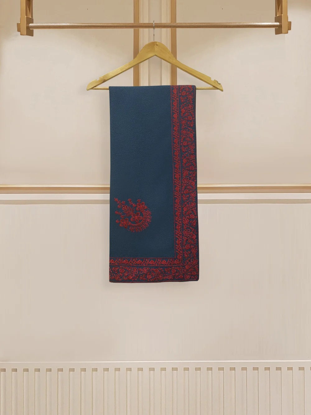 Agha Noor 3 Piece Karandi Embroidered