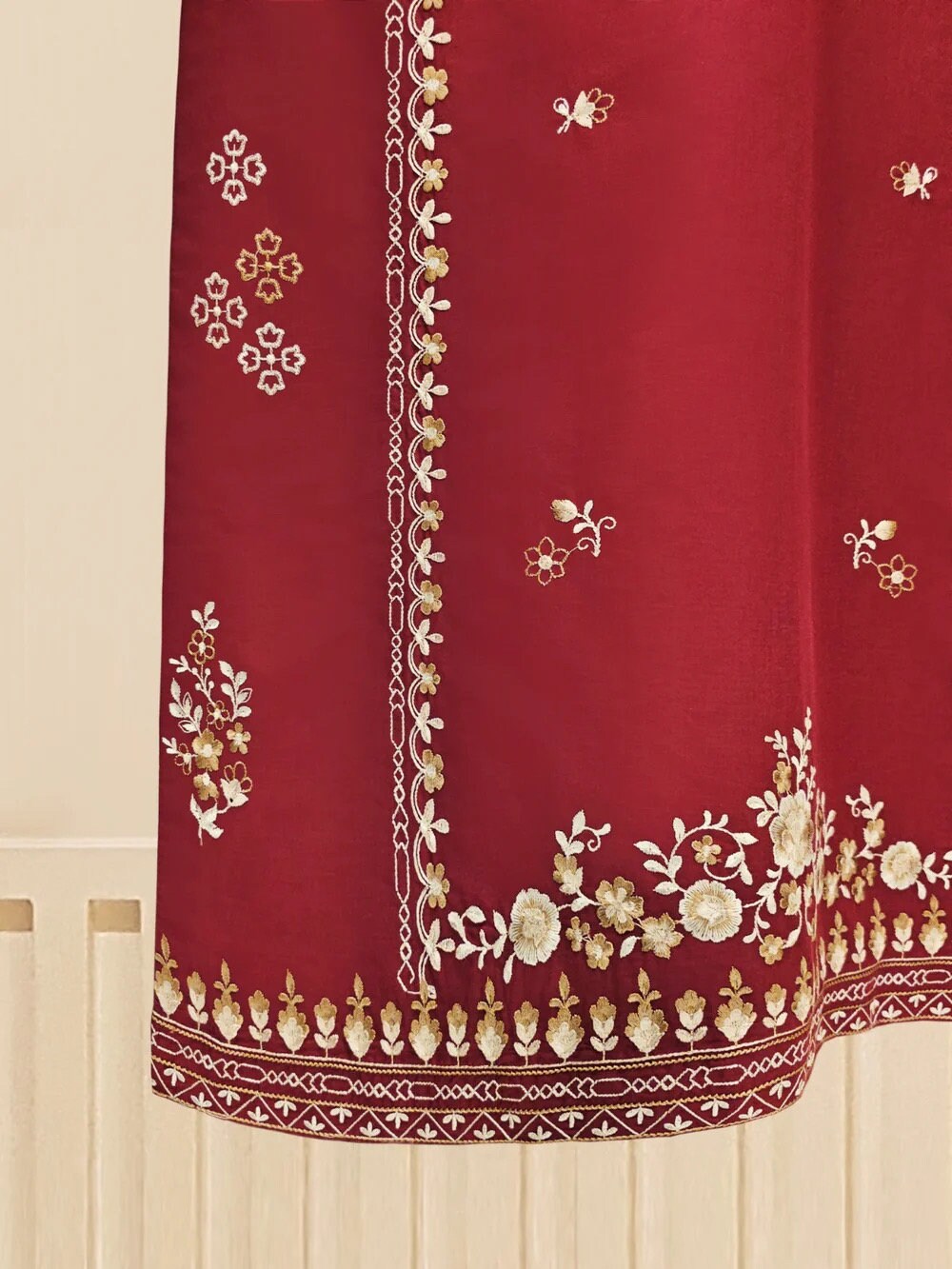 Agha Noor Original 3 Piece Lawn Embroidered