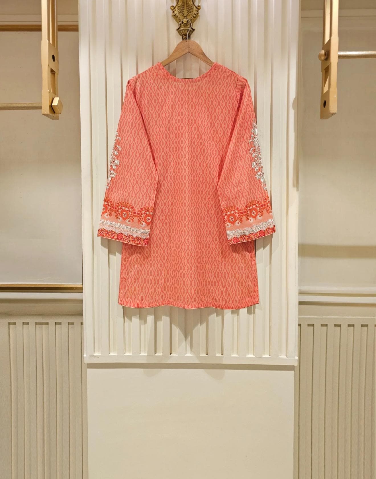 Agha Noor Lawn Embroidered Dress
