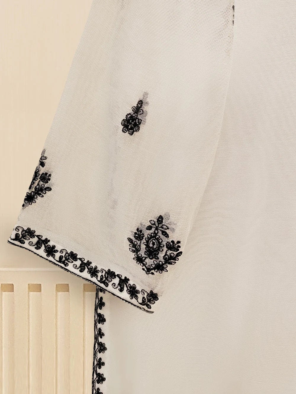 Agha Noor Dress Original 3 Piece Pure Cotton Net