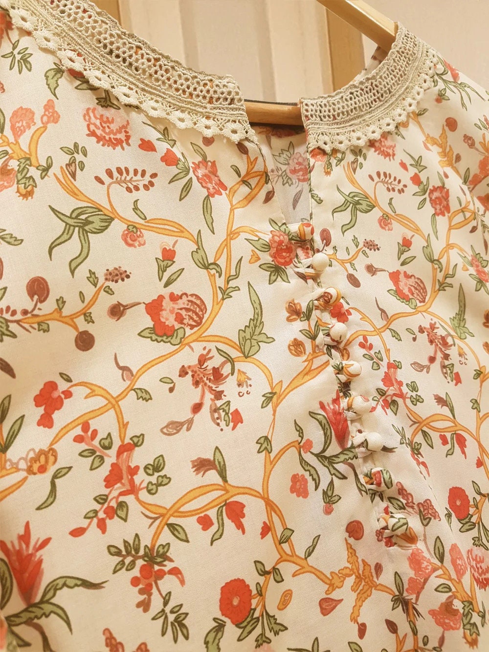 Agha Noor Original 3 Piece Cambric Cotton Dress