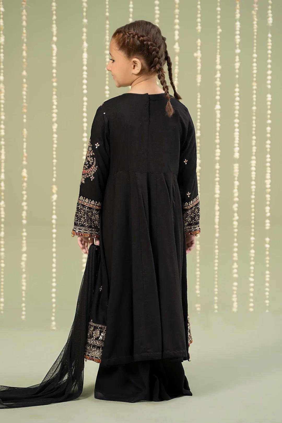Maria B Kids Collection Embroidered Dress Ready To Wear