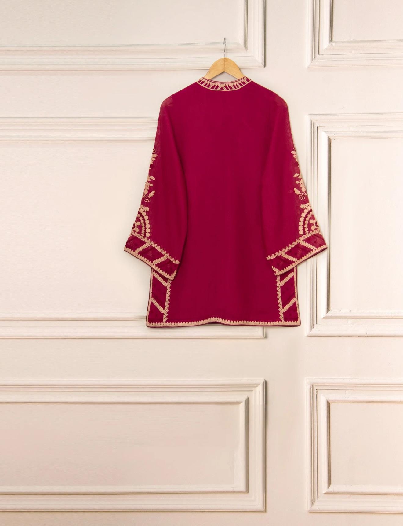 Agha Noor Dress Original 3 Piece Farshi Shalwar Cotton Net Embroidered Dress
