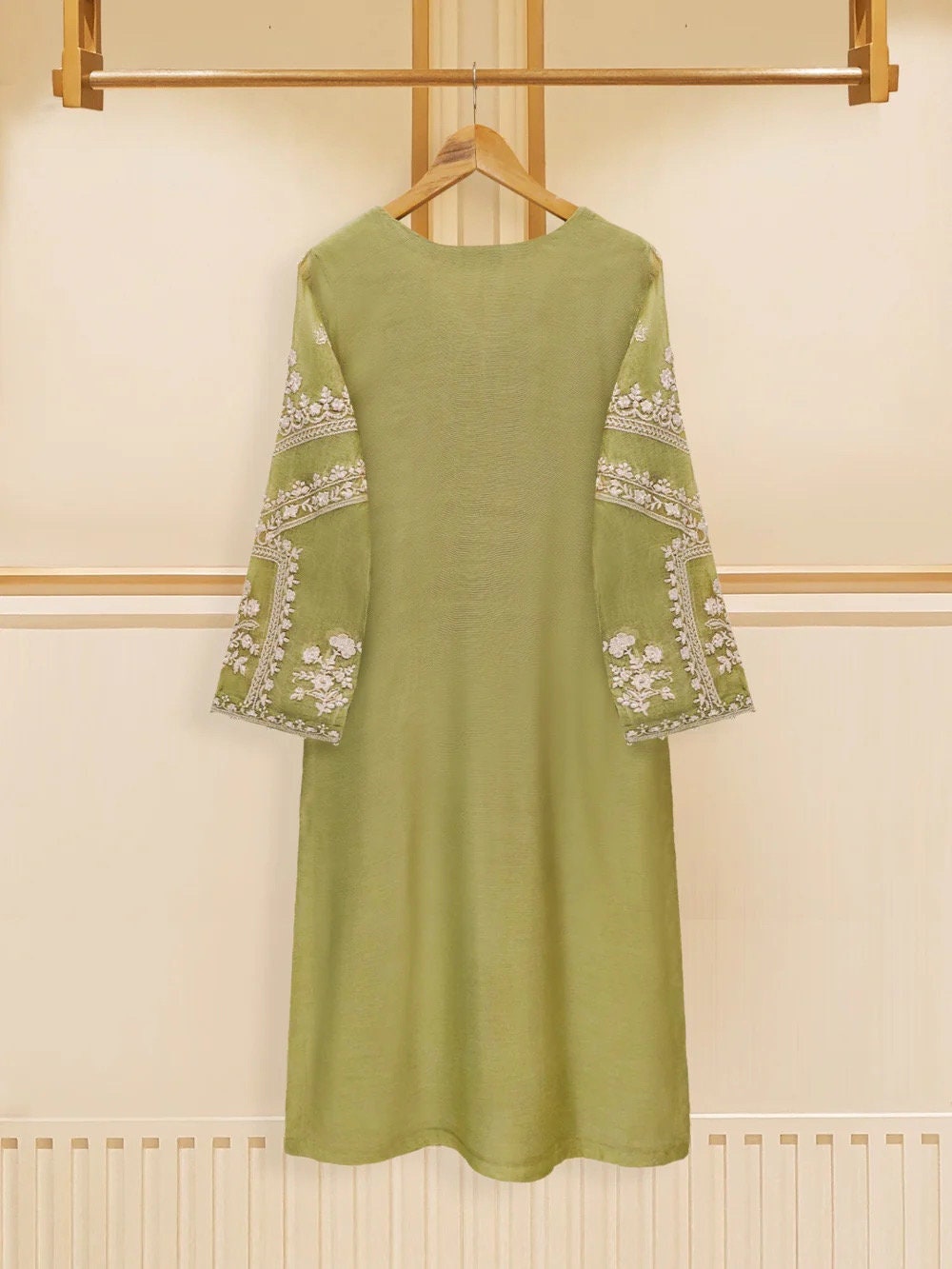 Agha Noor Dress Original 3 Piece Pure Cotton Net Dress