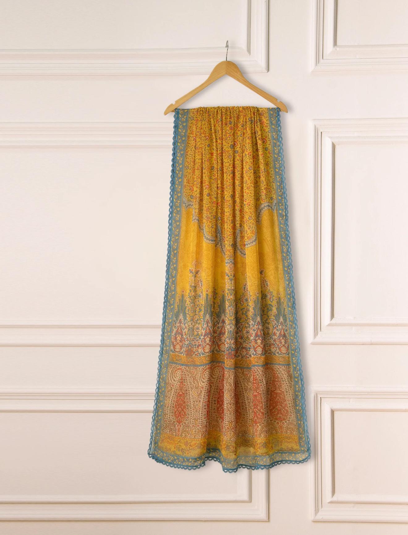 Agha Noor Dress Pure Cotton Net
