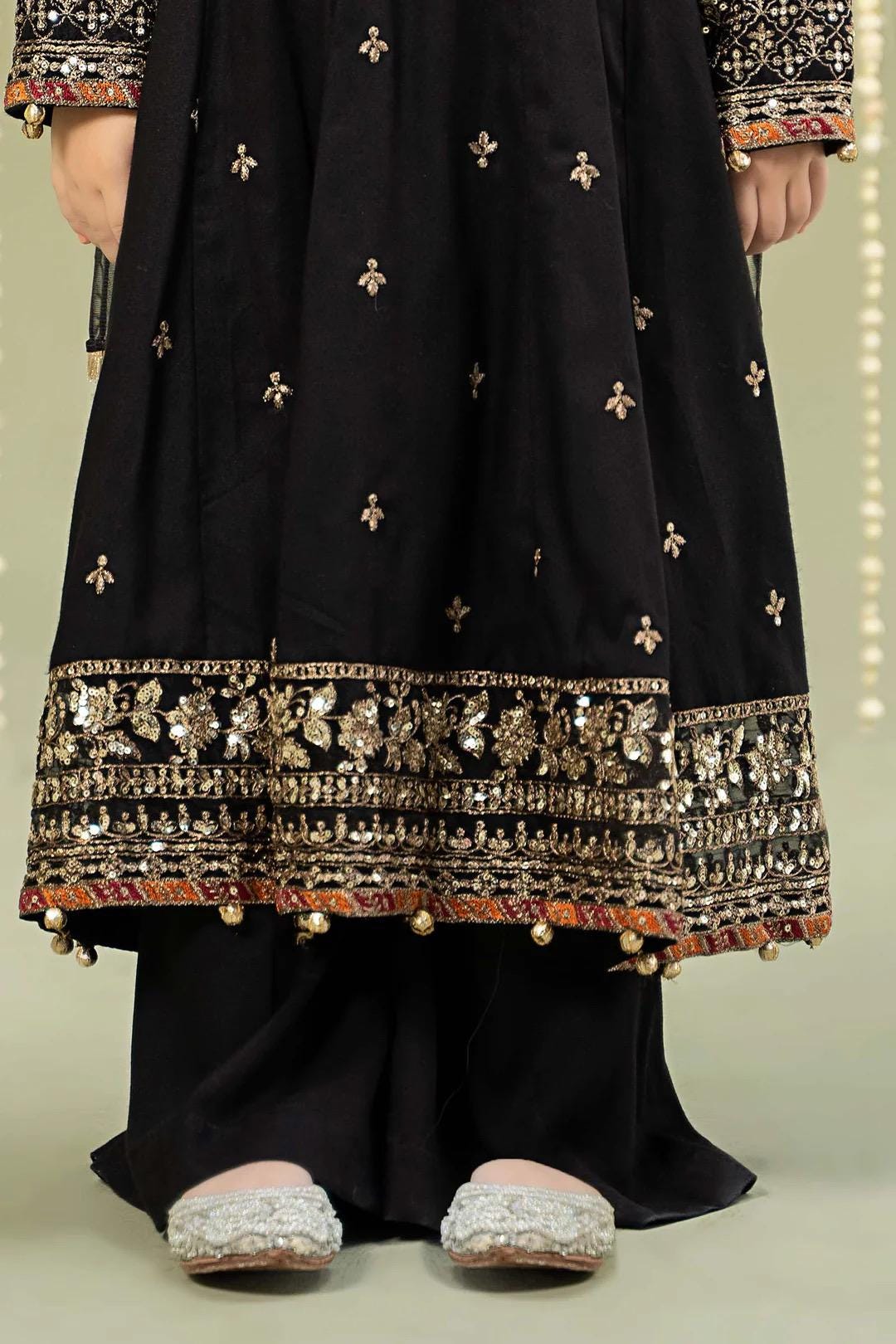 Maria B Kids Collection Embroidered Dress Ready To Wear