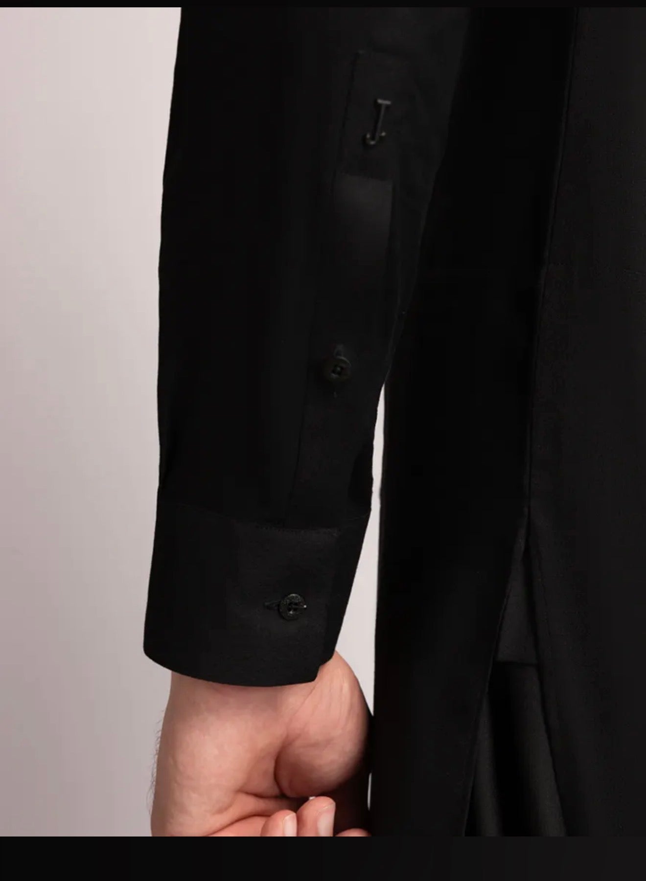 J.Junaid Jamshed Shalwar Kameez Pakistani Designer Black