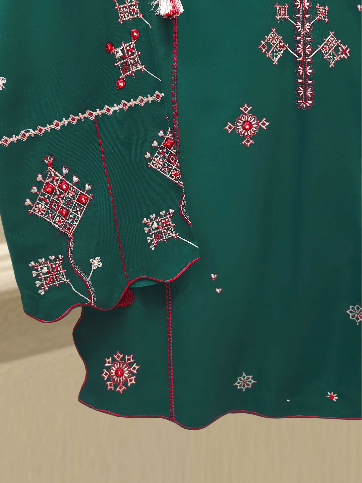 Agha Noor 2 Piece- Linen Embroidered WS00248