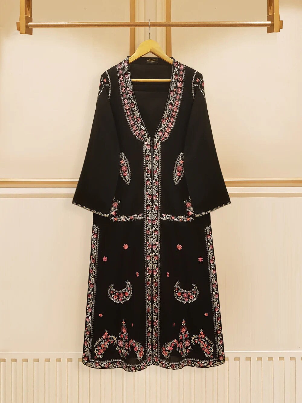 Agha Noor 2 Piece-Cambric Cotton Embroidered