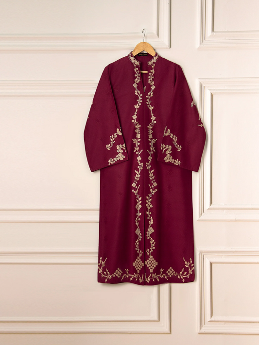 Agha Noor 2 Piece - Embroidered Jacquard Suit S111581