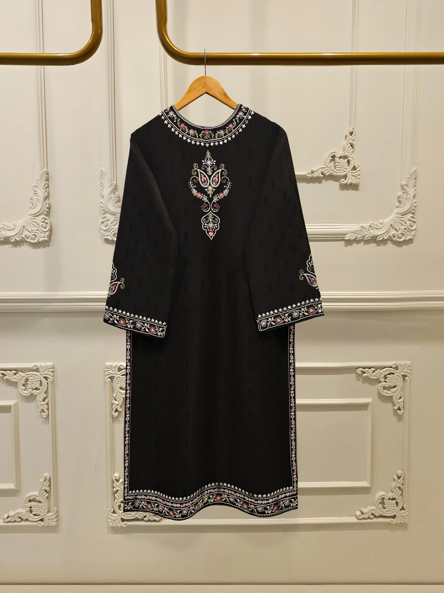 Agha Noor 2 Piece - Embroidered Jacquard Suit S111686