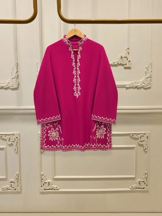 Agha Noor 2 Piece - Embroidered Cambic Suit S112255