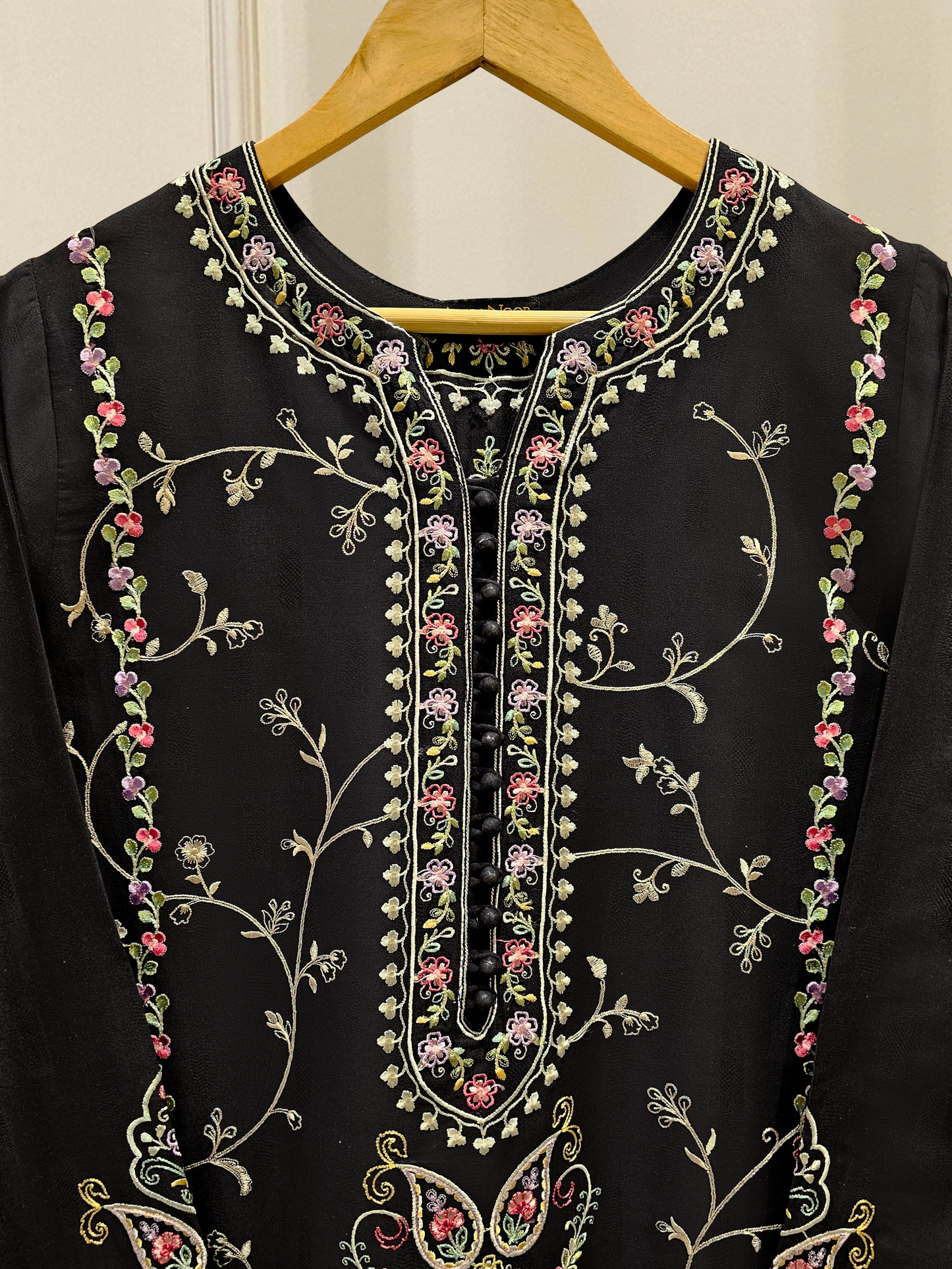 Agha Noor 2 Piece - Embroidered Jacquard Suit S111686