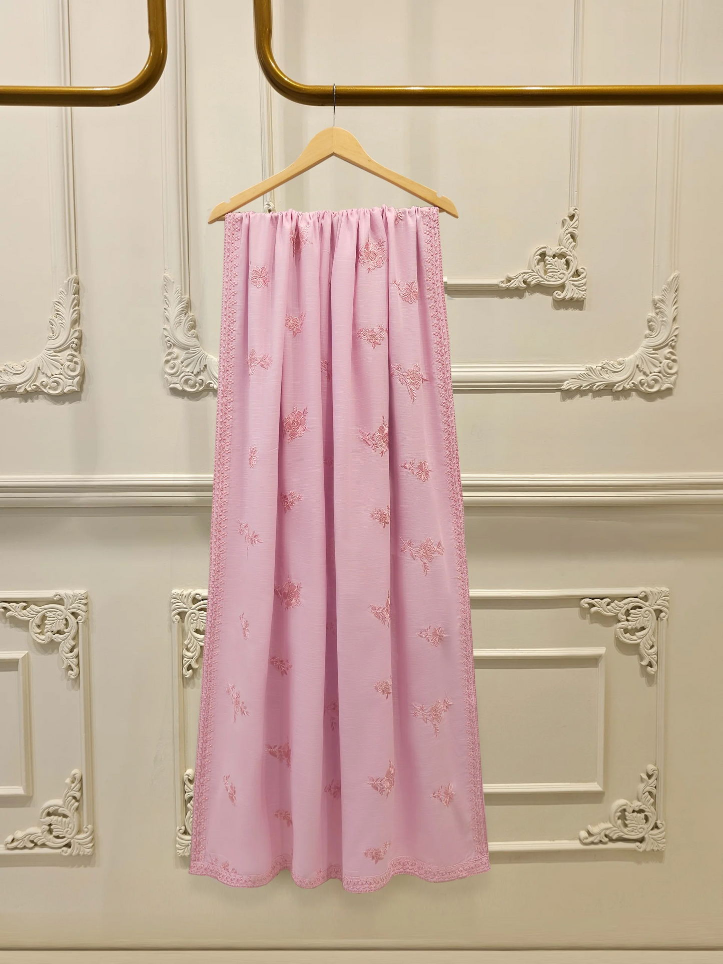 Agha Noor 3 Piece -Embroidered Khaddar Suit S112509