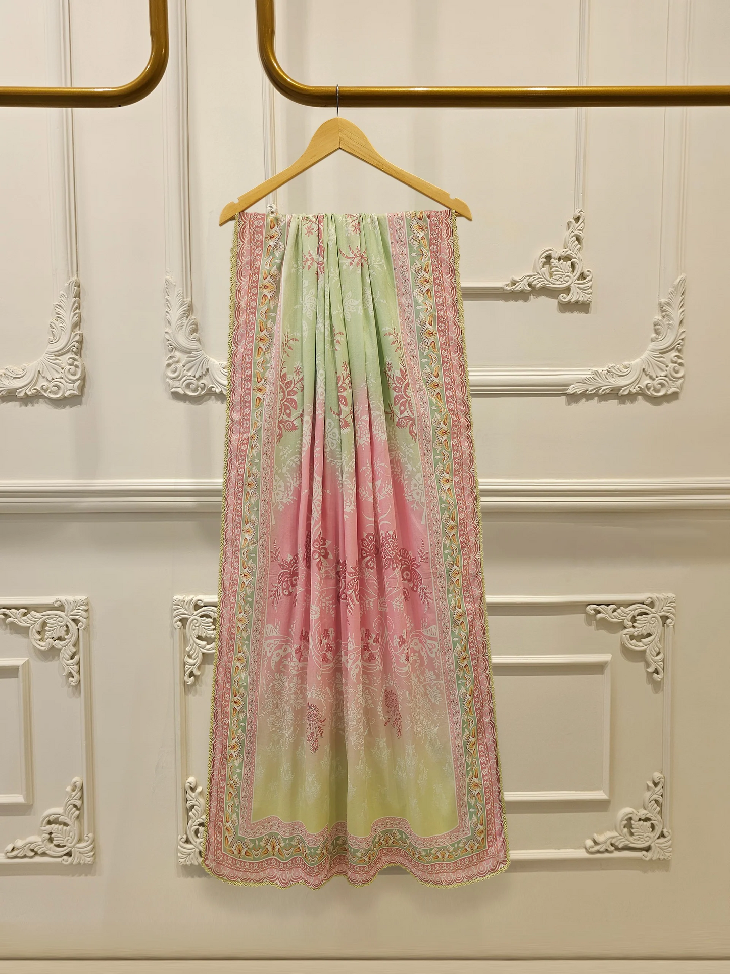 Agha Noor 2 Piece - Digital Printed Cambric Suit S114805