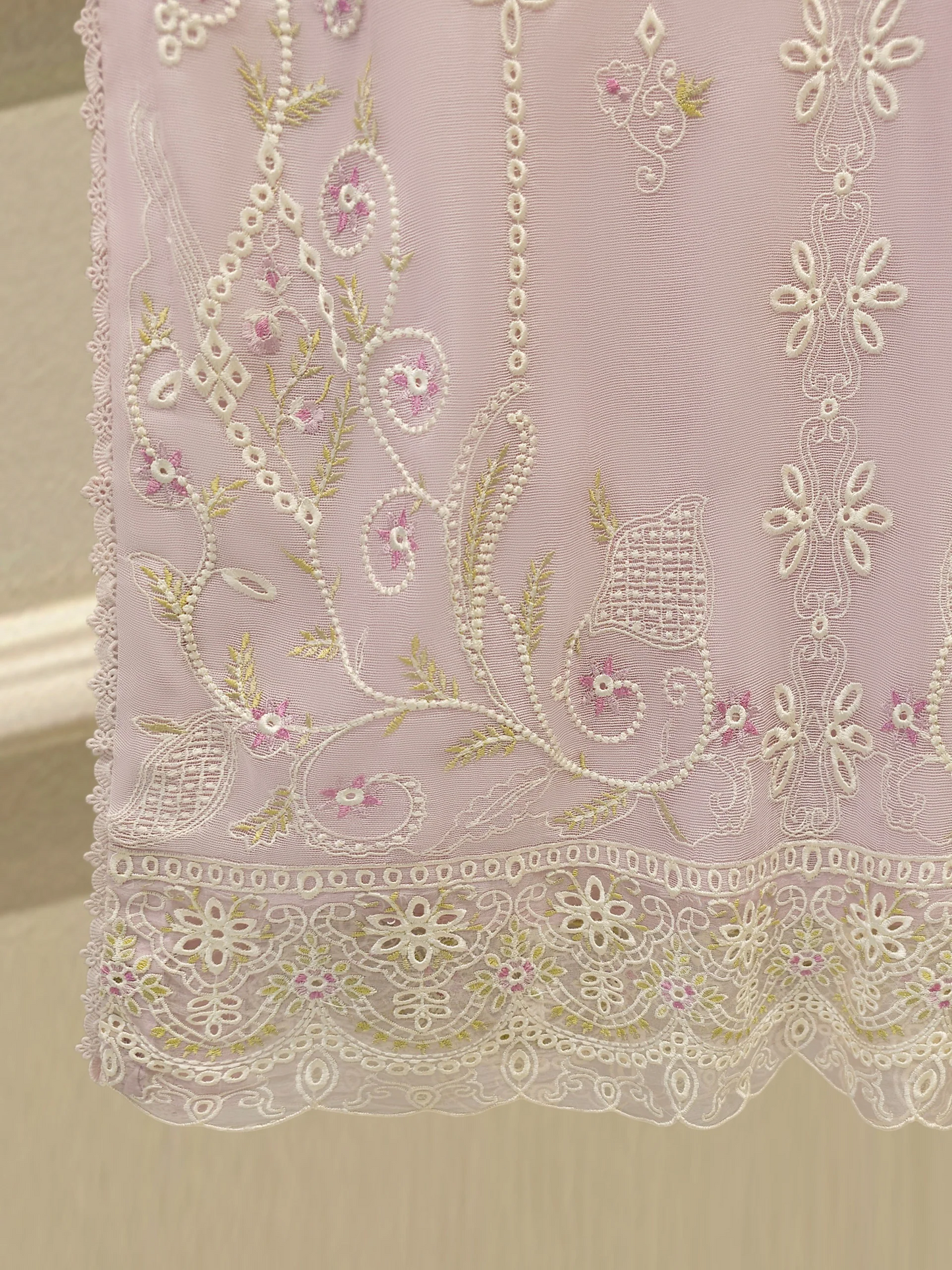 Agha Noor 3 Piece - Pure Embroidered Cotton Net Suit