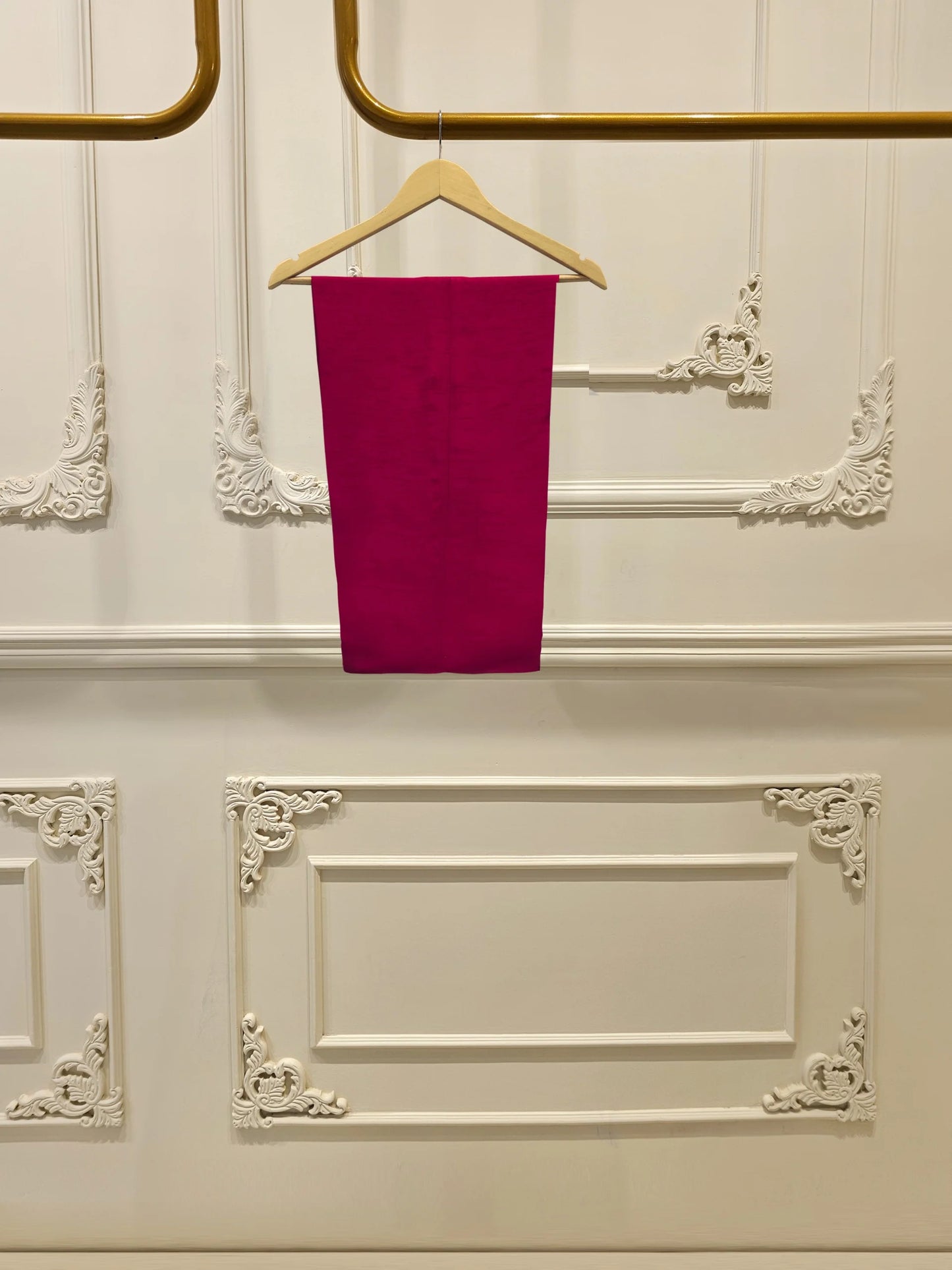 Agha Noor 3 Piece - Pure Chiffon Embroidered Dress S112692