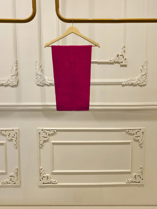 Agha Noor 3 Piece - Pure Chiffon Embroidered Dress S112692