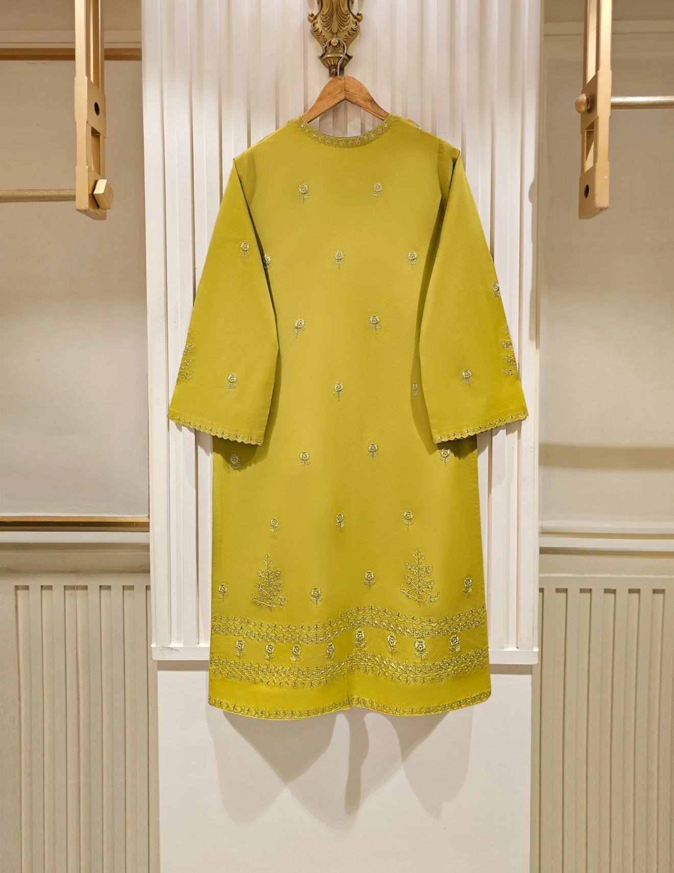 Agha Noor Lawn Embroidered Dress
