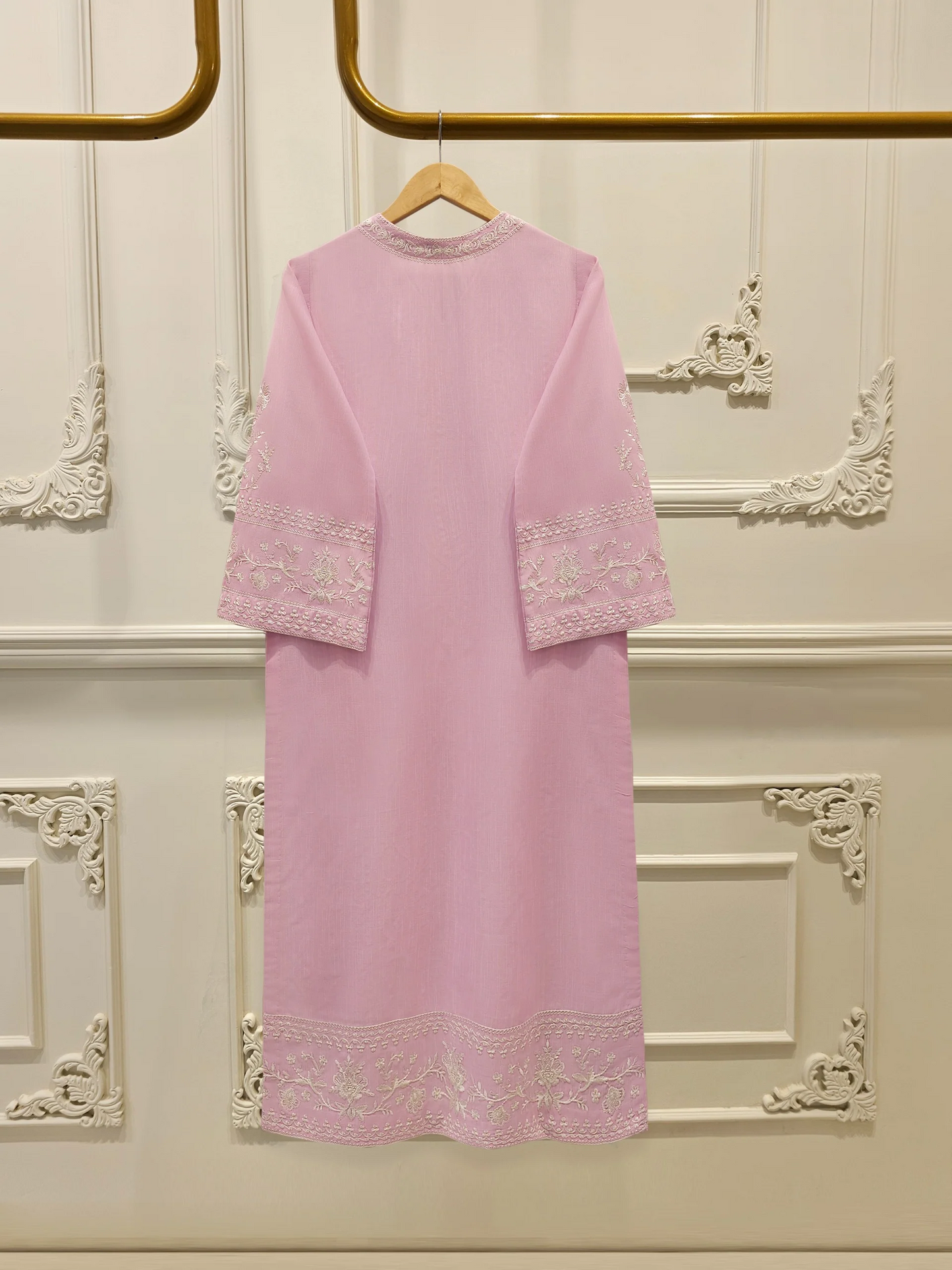 Agha Noor 3 Piece -Embroidered Khaddar Suit S112509