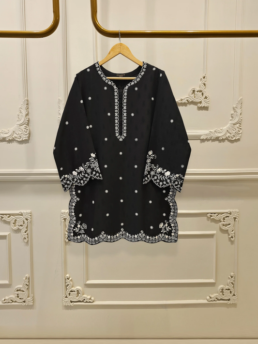 Agha Noor 2 Piece - Embroidered Jacquard Suit S111761