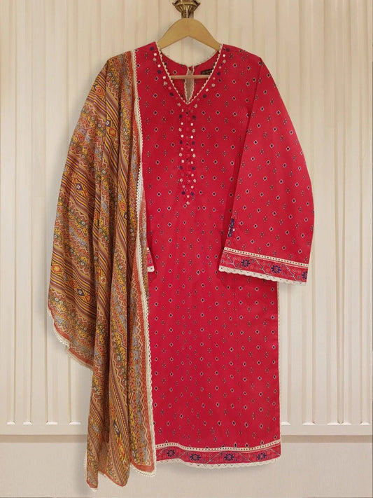 Agha Noor Original 2 Piece Lawn Embroidered