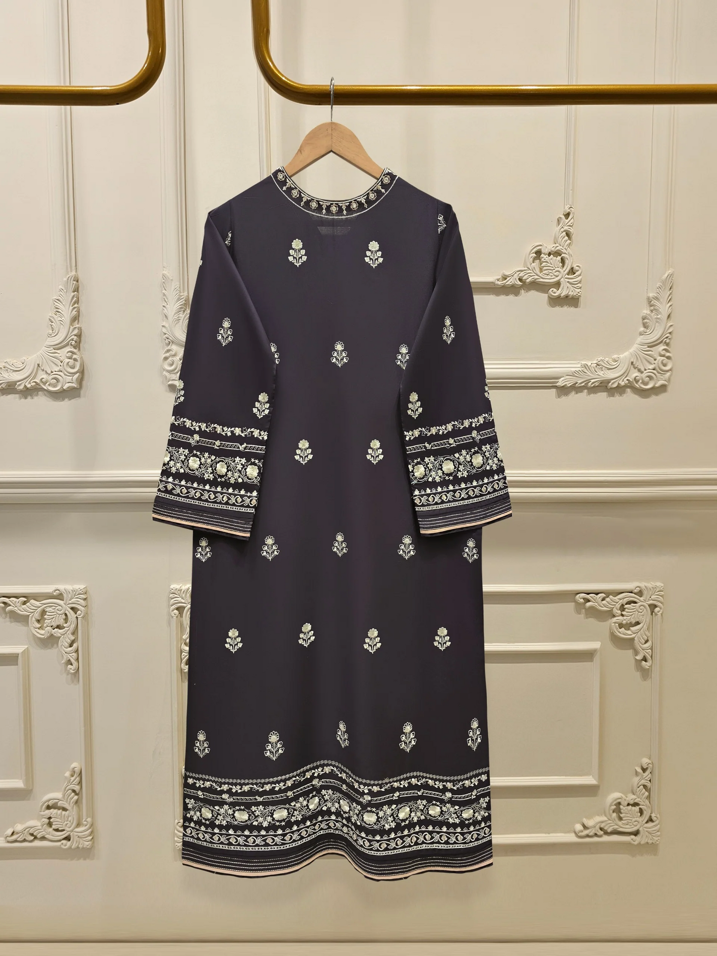 Agha Noor 2 Piece - Embroidered Lawn Suit S111917
