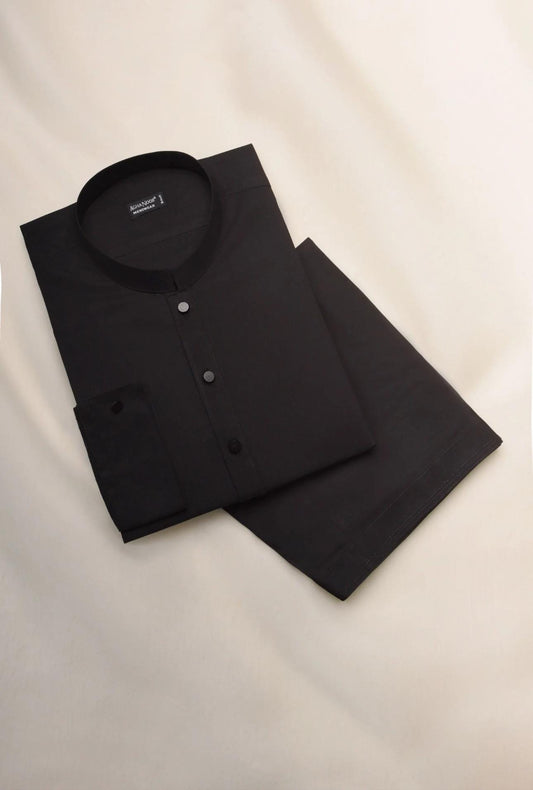 Agha Noor Men's Shalwar Kameez Pakistani Designer Black