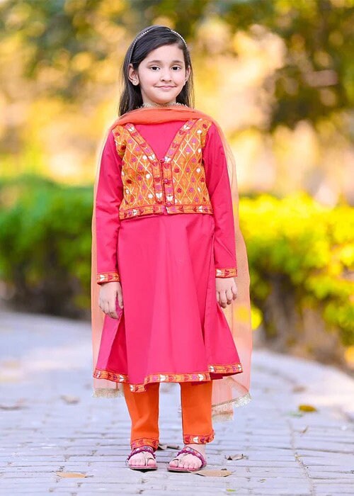 Little Girls Kids Eid Collection Eastern Dress