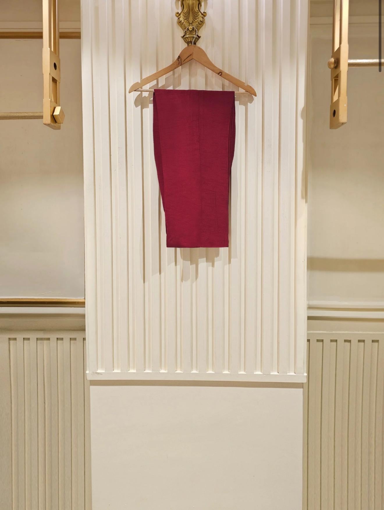 Agha Noor Dress Original 3 Piece Pure Cotton Net Dress Maroon
