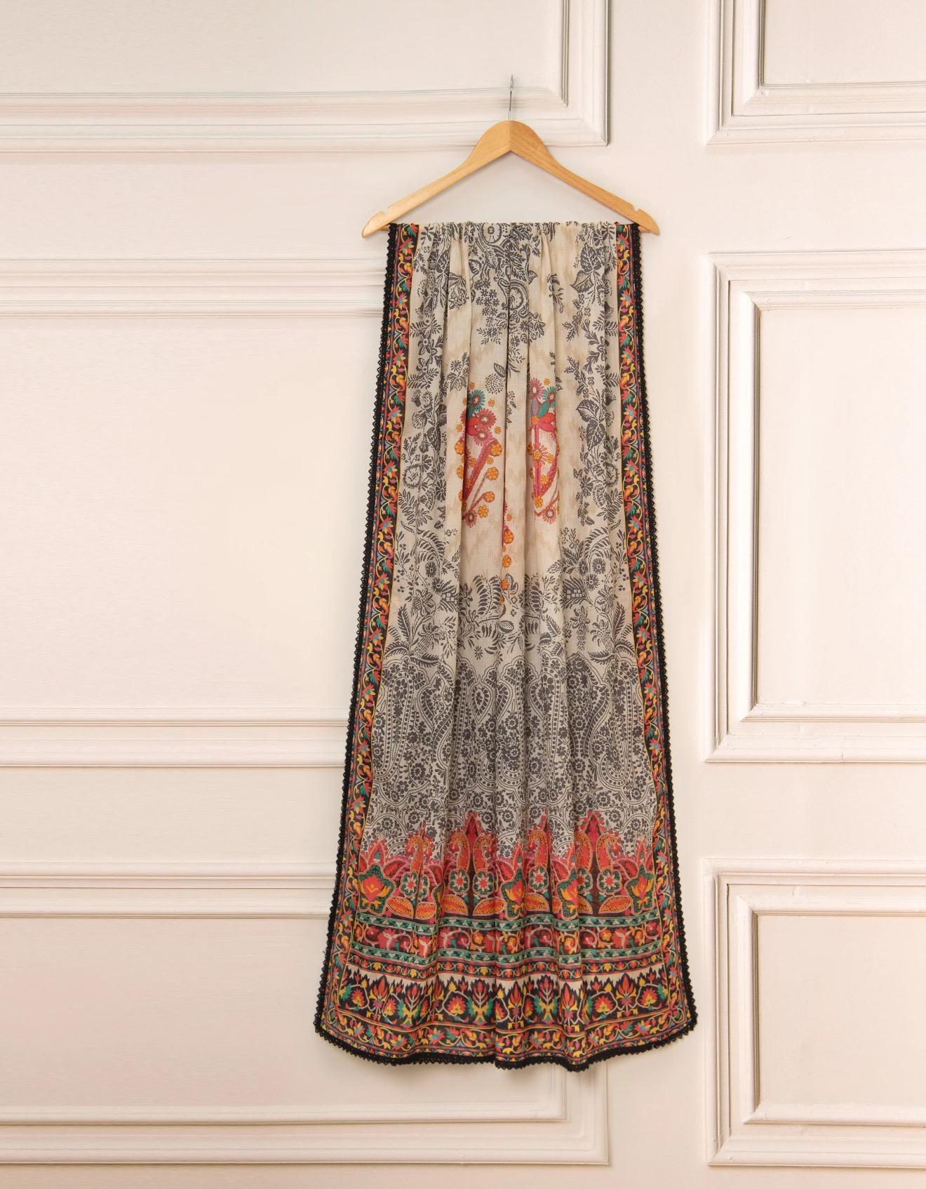 Agha Noor Lawn Embroidered Dress