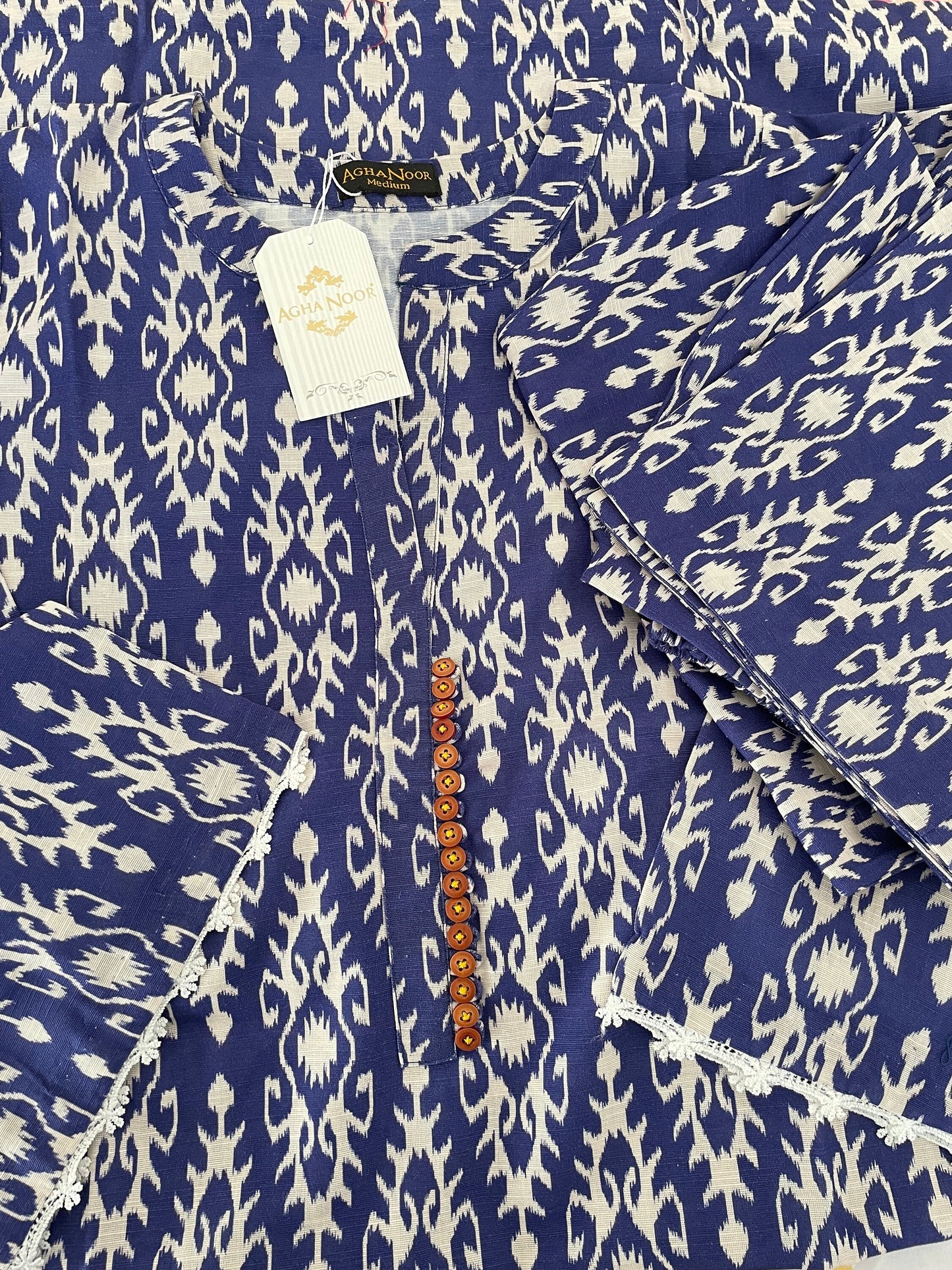 Agha Noor 2 Piece-Khaddar