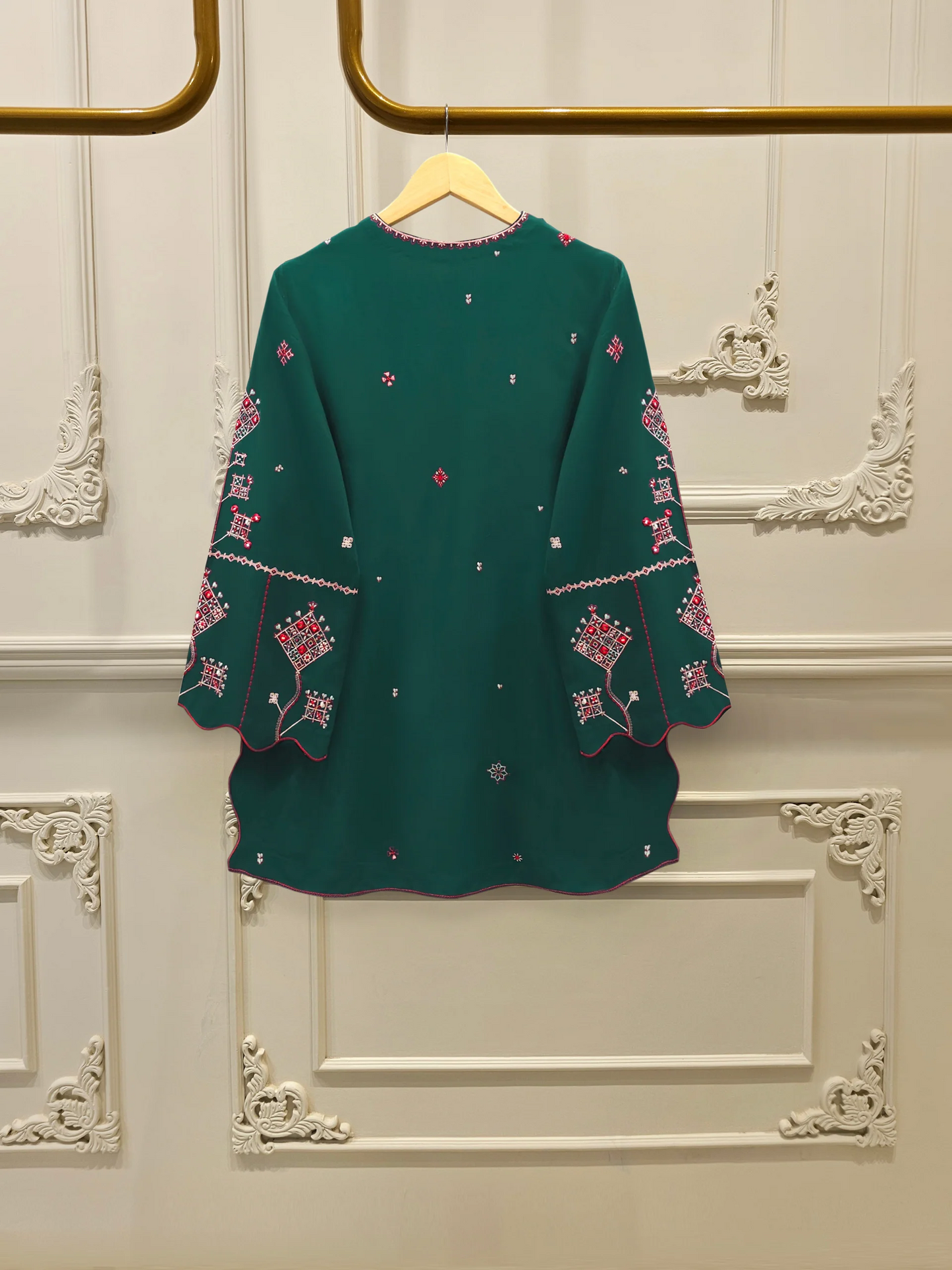Agha Noor 2 Piece- Linen Embroidered WS00248