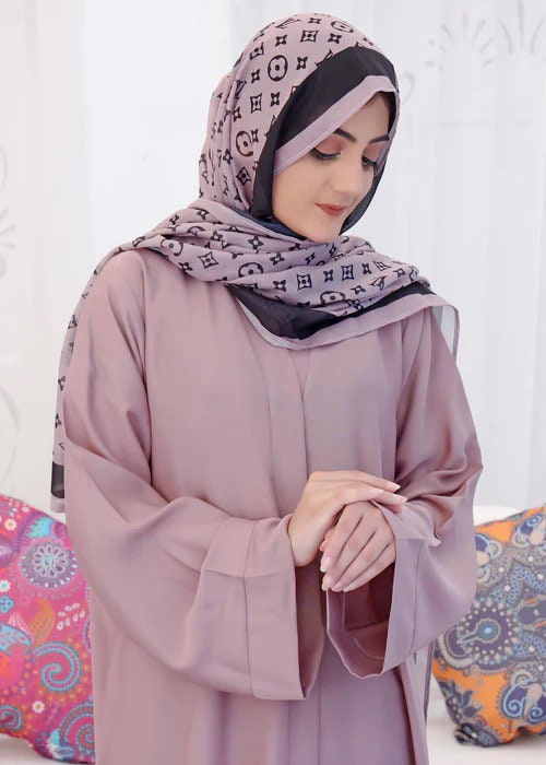 Abaya Women Modest Wear Purple