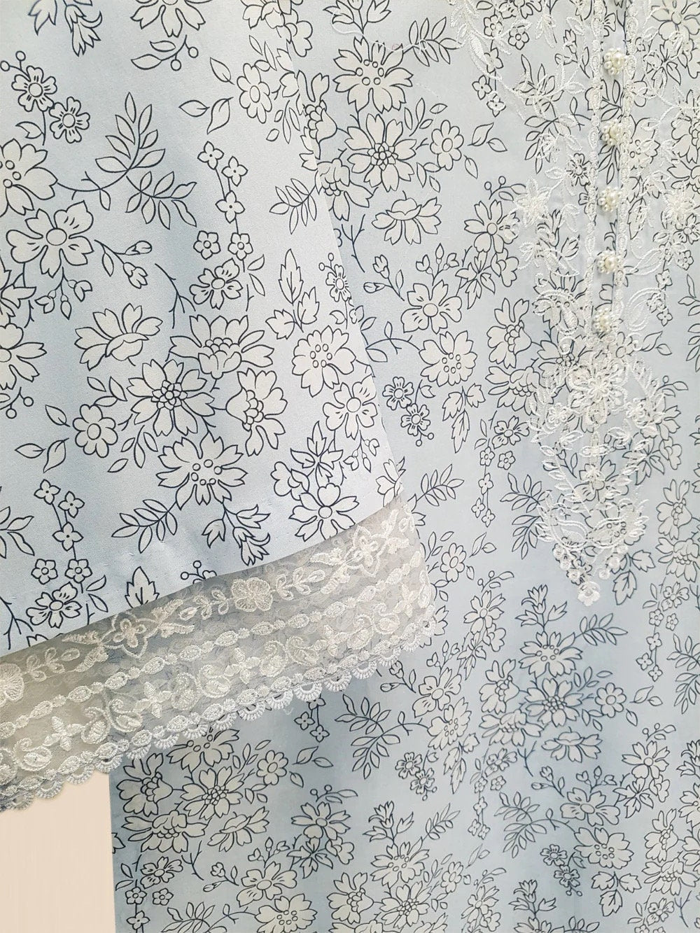 Agha Noor 3 Piece - Cambric Cotton Dress