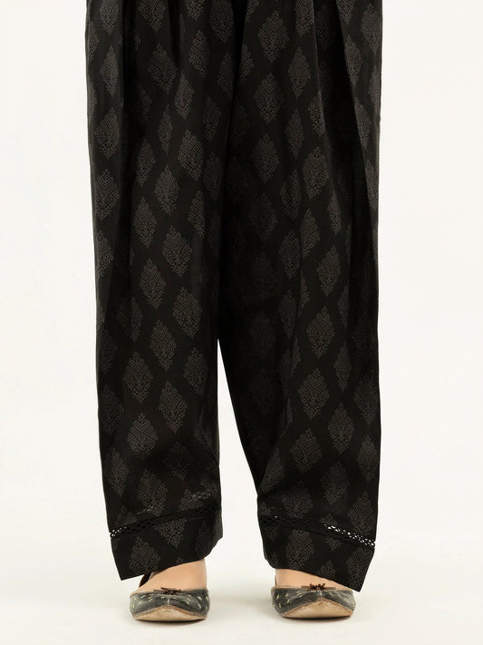 Cambric Cotton Shalwar Black