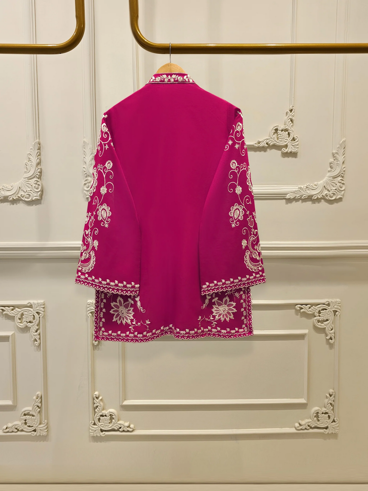 Agha Noor 2 Piece - Embroidered Cambic Suit S112255