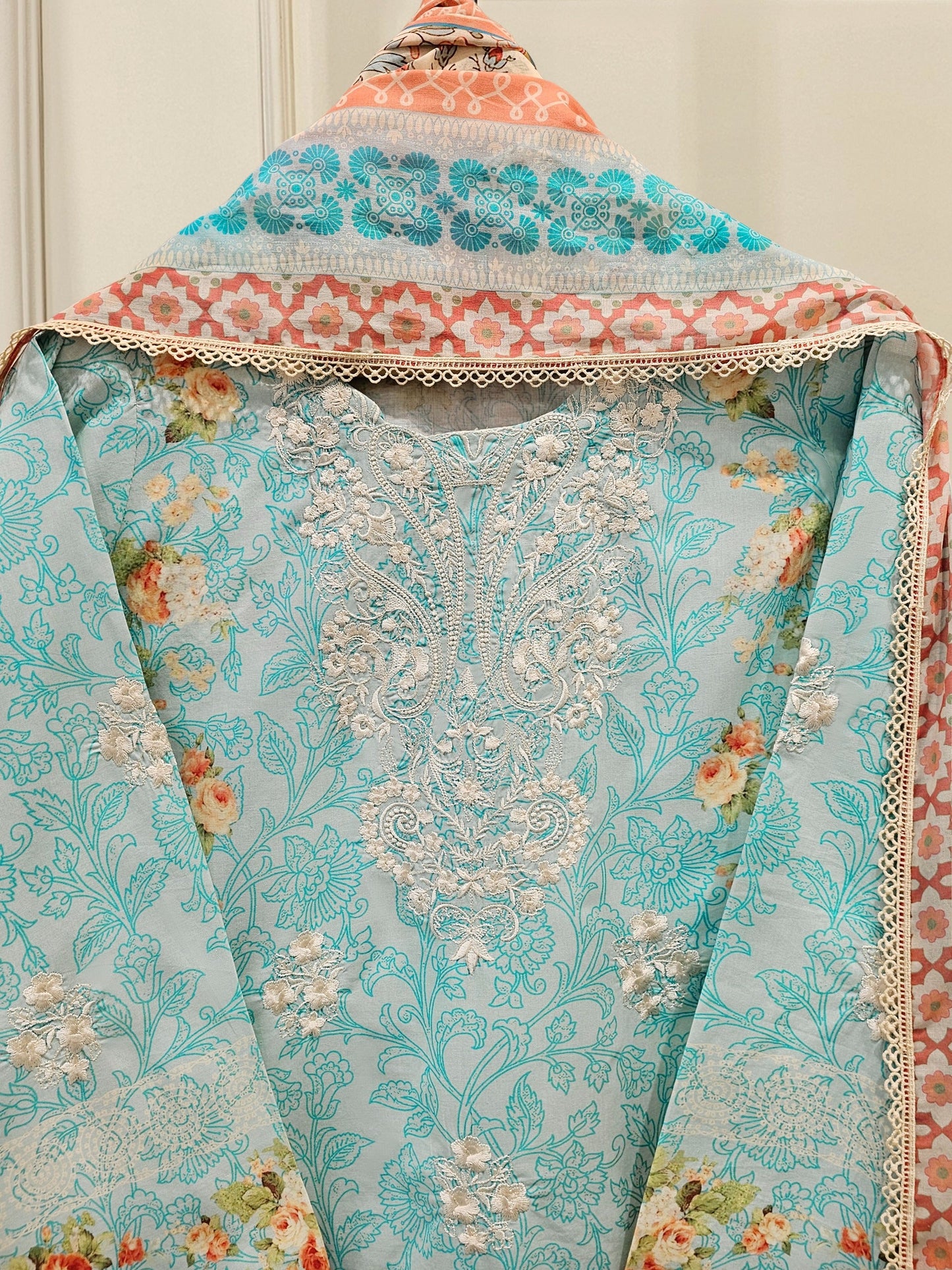 Agha Noor 2 Piece - Digital Printed Lawn Suit