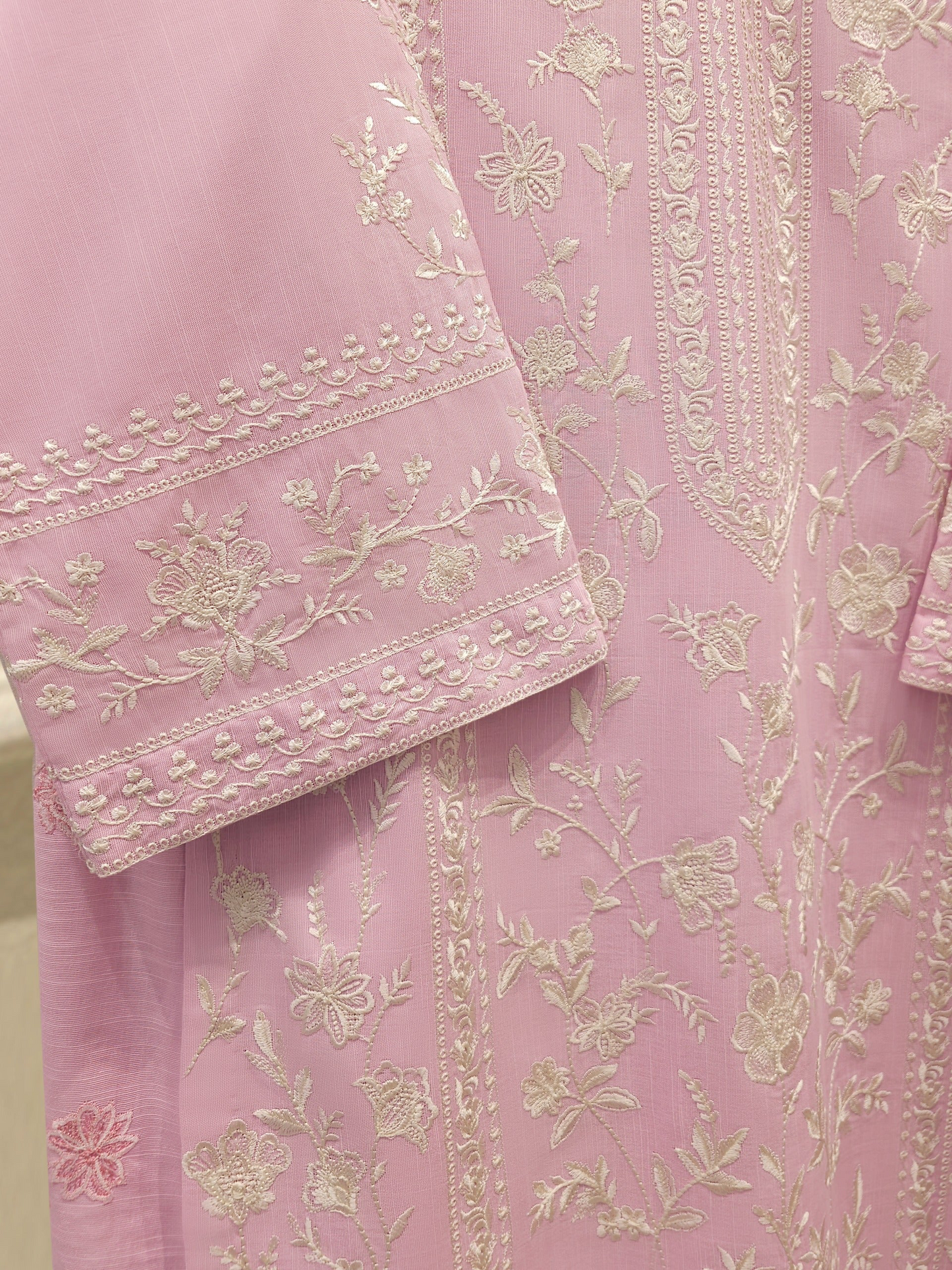 Agha Noor 3 Piece -Embroidered Khaddar Suit S112509