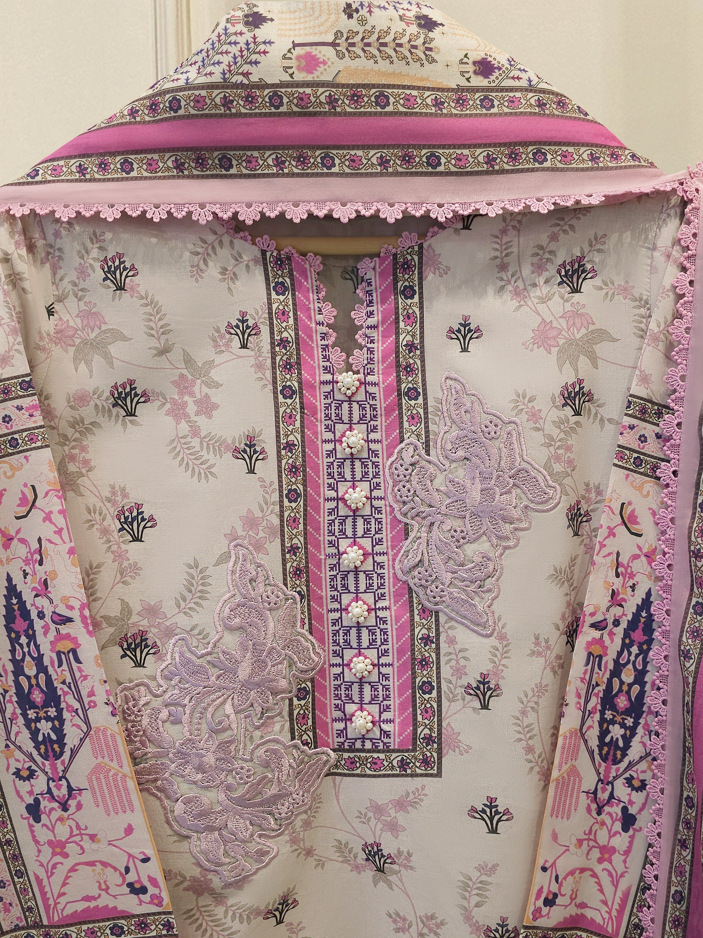 Agha Noor 2 Piece - Digital Printed Lawn Suit