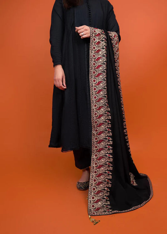Karandi Embroidered Shawl
