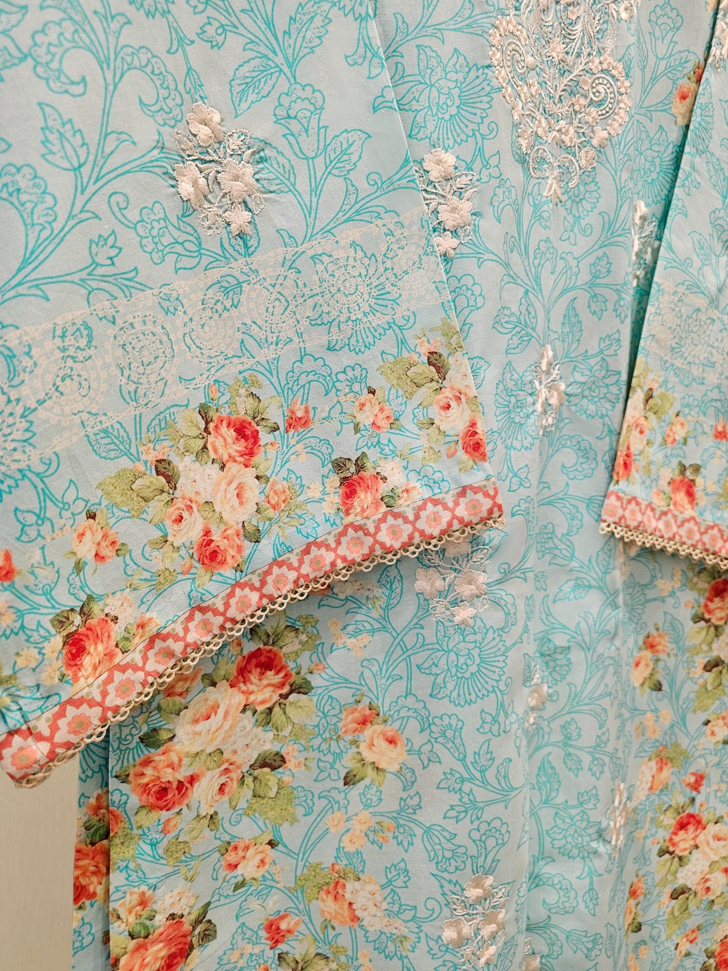 Agha Noor 2 Piece - Digital Printed Lawn Suit