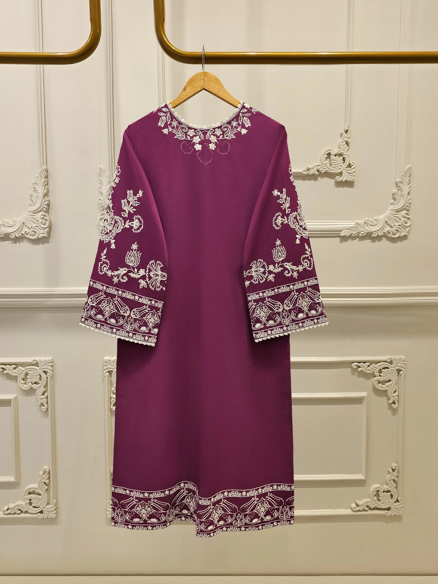 Agha Noor Original 3 Piece -Lawn Embroidered Suit S111750