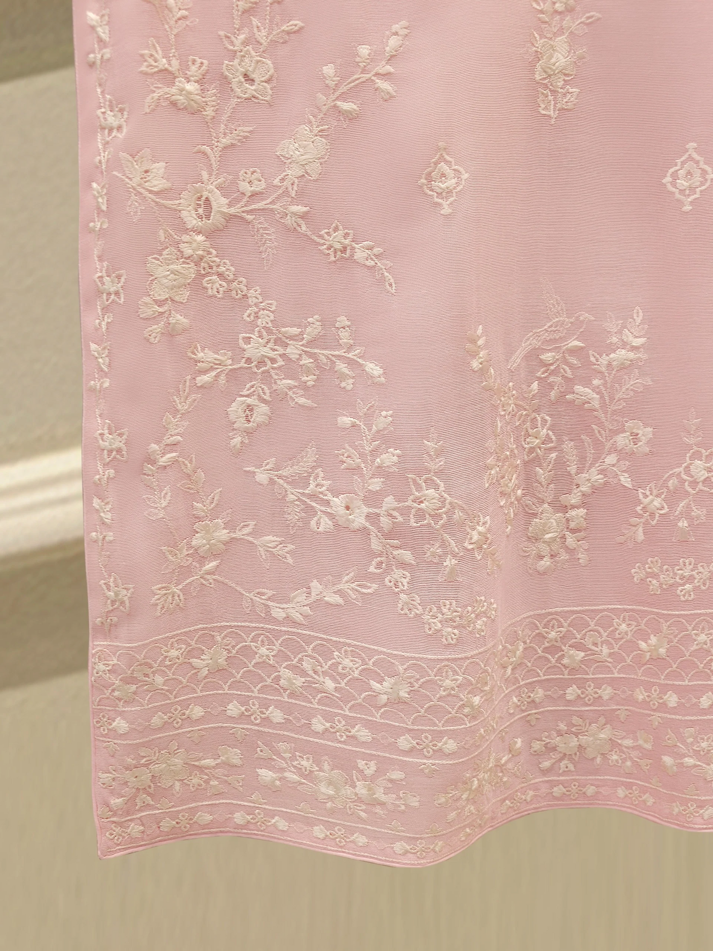 Agha Noor 3 Piece - Pure Embroidered Cotton Net Suit S112441